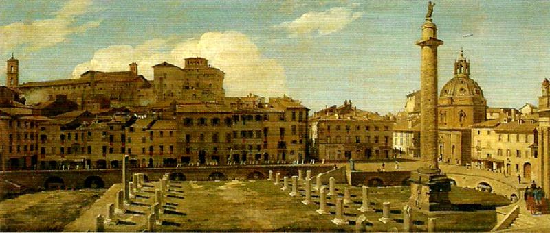 Charles Lock Eastlake view of the forum of trajan rome France oil painting art